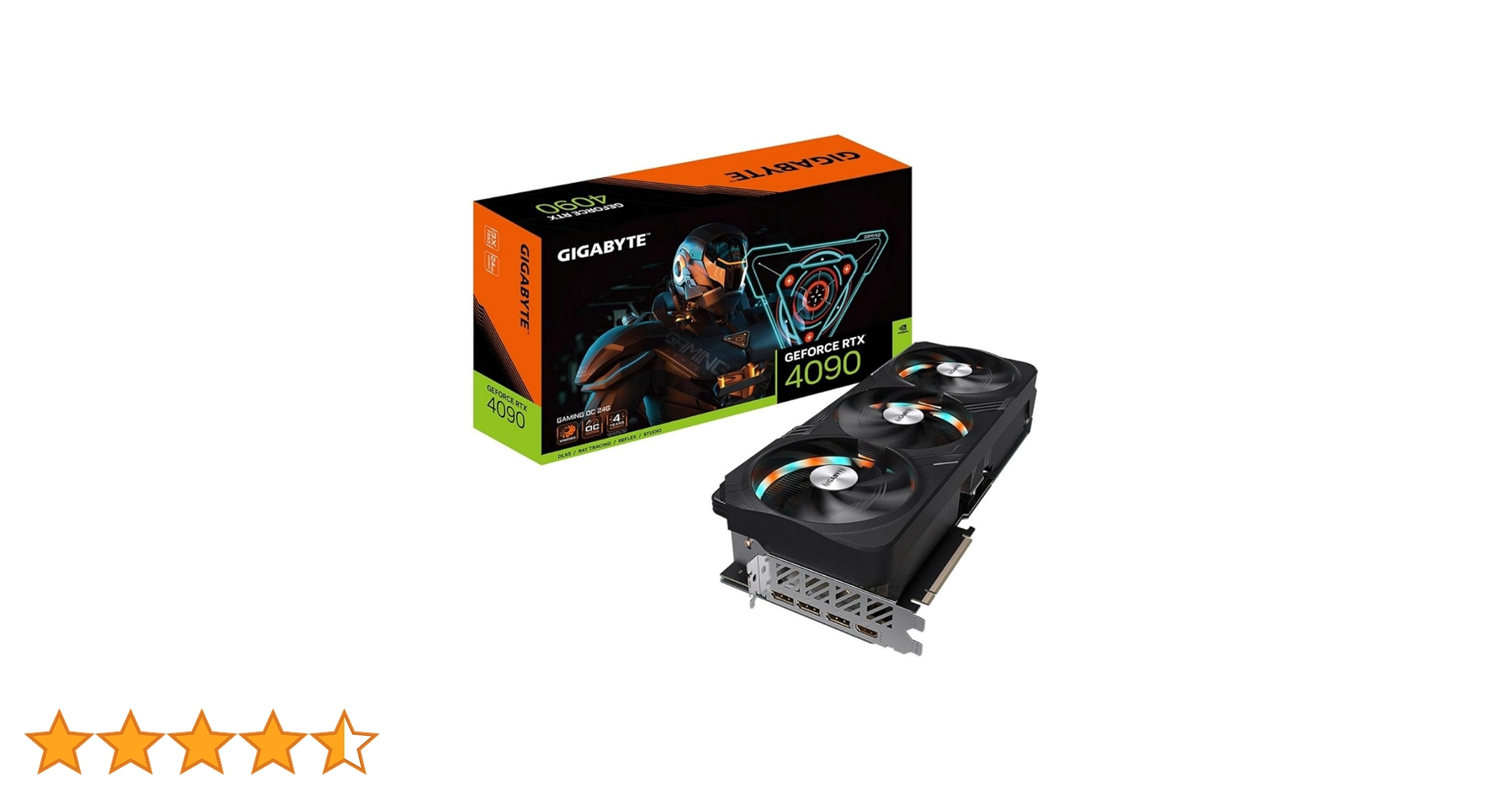 Amazon | GIGABYTE nVidia GeForce RTX 4090 GAMING OC 24G ビデオ